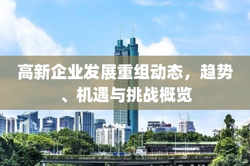 高新企业发展重组动态，趋势、机遇与挑战概览