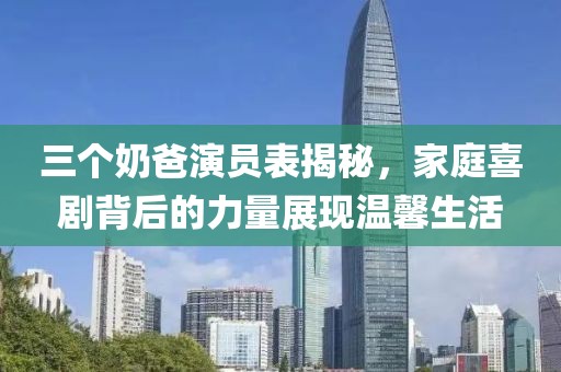 三个奶爸演员表揭秘，家庭喜剧背后的力量展现温馨生活