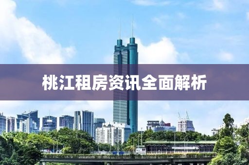 桃江租房资讯全面解析