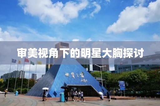 审美视角下的明星大胸探讨