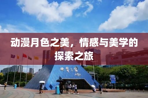 动漫月色之美，情感与美学的探索之旅