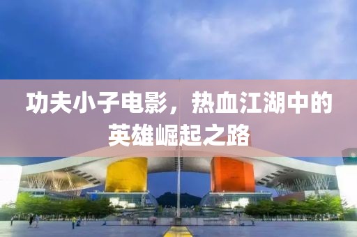 功夫小子电影，热血江湖中的英雄崛起之路
