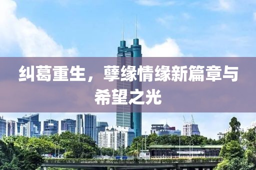 纠葛重生，孽缘情缘新篇章与希望之光