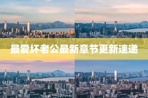 最爱坏老公最新章节更新速递