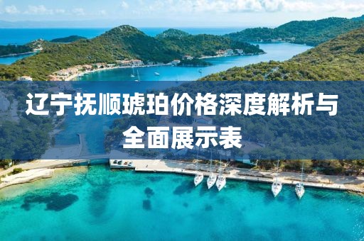 辽宁抚顺琥珀价格深度解析与全面展示表