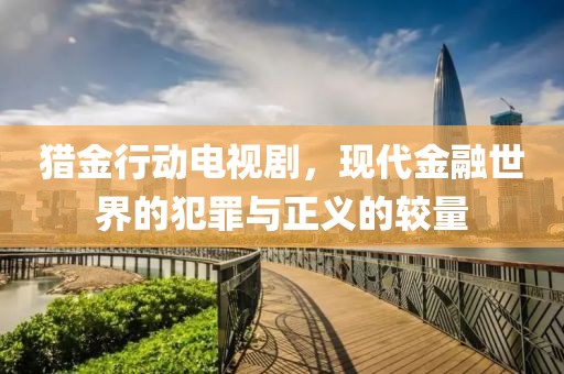 猎金行动电视剧，现代金融世界的犯罪与正义的较量