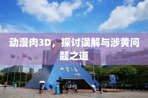 动漫肉3D，探讨误解与涉黄问题之道