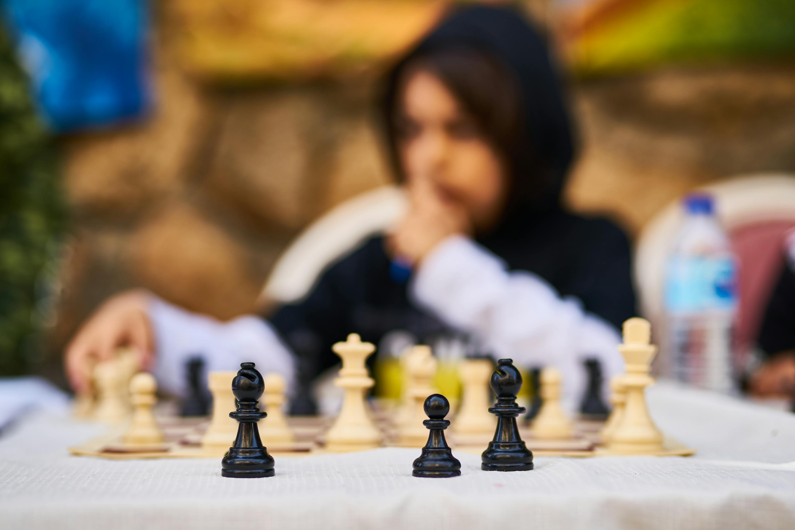 象棋赛场上的智慧与激情交锋